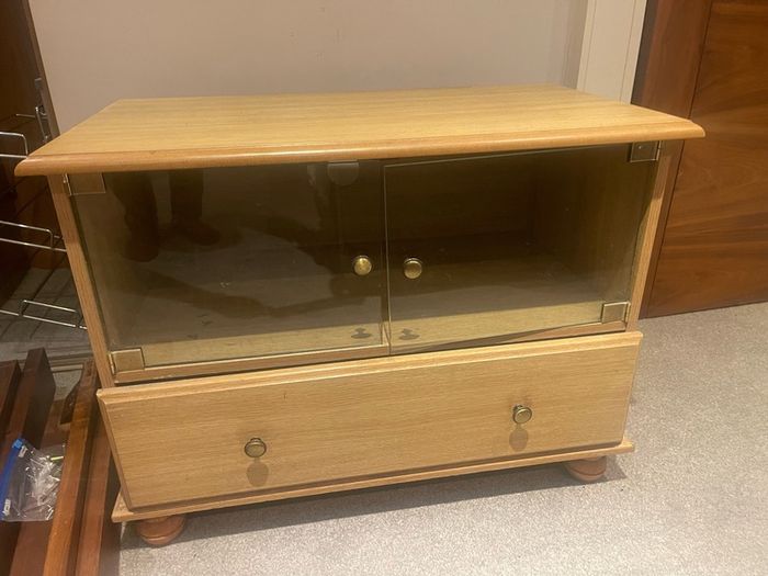 Very Solid Low Lying Sideboard - TV Table - Cabinet - Can Deliver