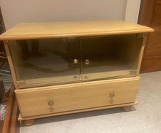 Very Solid Low Lying Sideboard - TV Table - Cabinet - Can Deliver