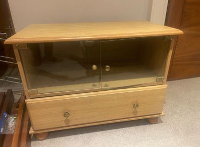 Very Solid Low Lying Sideboard - TV Table - Cabinet - Can Deliver