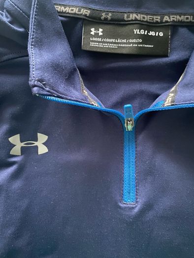 Under Armour half zip top