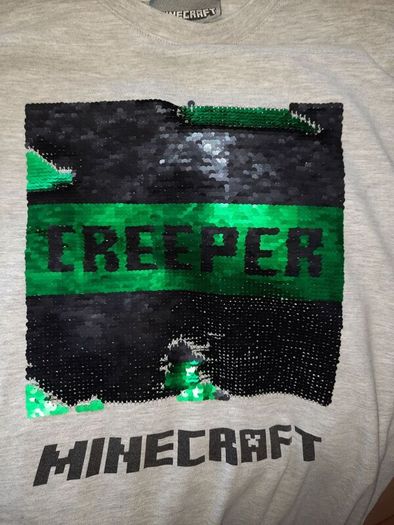 Minecraft Official Tee Shirt Age 13 to 14 Years of Age