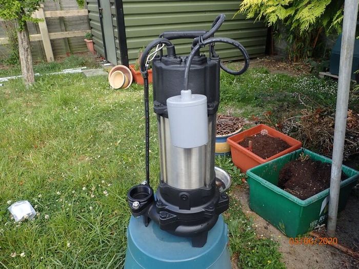2 HP heavy duty dirty water pump