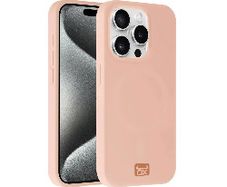 For Apple iPhone 15 Pro Max Ox Dura Touch Case With MagSafe - Pelican Pink