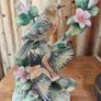 Vintage porcelain bird figurine.  Baltimore Orioles. Image 3
