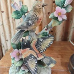 Vintage porcelain bird figurine.  Baltimore Orioles.