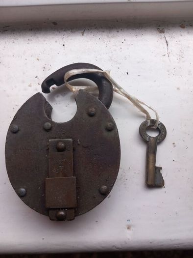vintage padlock