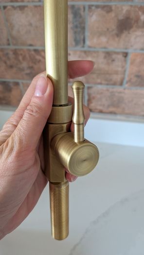 Brass tap