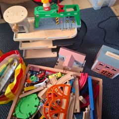 Train track set (Mix of Brio, Little Dutch, IKEA and Lidl)