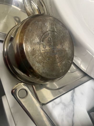 Stainless steel sauspans