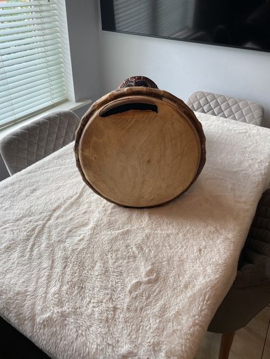 Hand Carved Authentic African Djembe