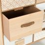 Sideboard with 6 Drawers 60x30x75 cm Solid Pinewood Image 7