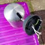 single MA retro aluminium spotlight Image 2