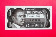 Botswana  1 Pula  1983. Pick  6  SCARCE  ( Uncirculated )