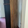 Tall black and wood colour bookcase Image 2