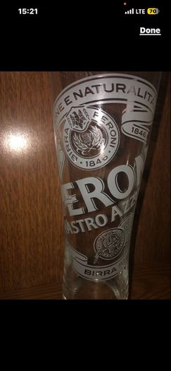 beer whiskey glasses