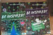 Be Inspired 1st year English textbook and activity book