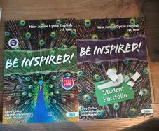 Be Inspired 1st year English textbook and activity book