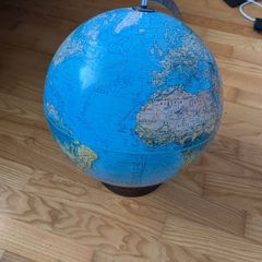 Vintage Scan Globe