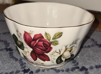 Royal Tara Wine Rose  Sugar Bowl
