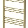 Heated towel rails Brushed Brass Image 3