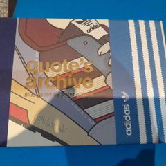 Rare Adidas Originals Quote's Archive Book BUNDLE - with autograph by Quote, very rare and collectable. Trainers, runners, clothes, sports wear, football casuals, street wear, sub culture. Adidas Spezial, Consortium, Peter O Toole, Deadstock, Vintage Adid