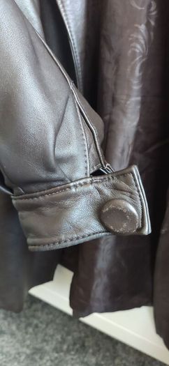 Vintage Spanish Soft Leather Jacket Made in Mallorca  Espresso  Size 44