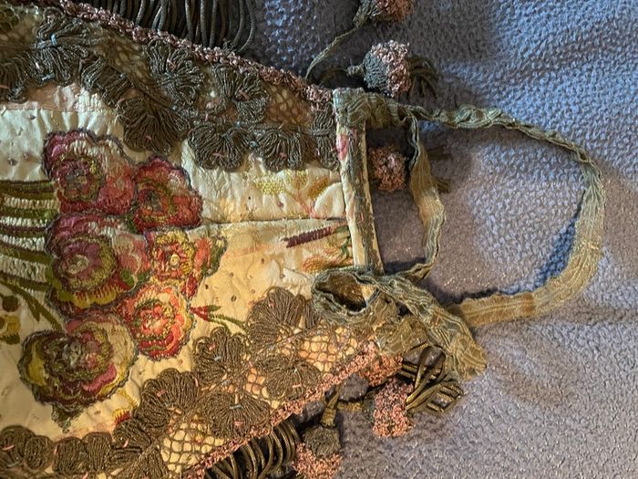 Vintage reticule bag,