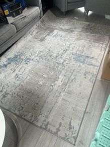 Grey Dining/Sitting Room Rug