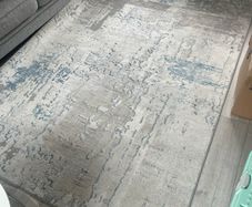 Grey Dining/Sitting Room Rug