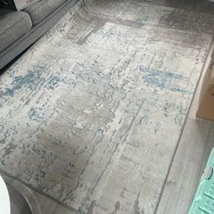 Grey Dining/Sitting Room Rug