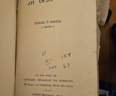 AN BEAL BEO. BY THOMAS O MAILLE. Paperback in poor condition.  See photos for same.