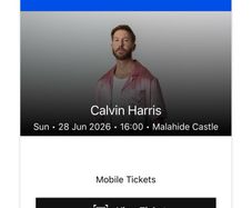 Calvin Harris Ticket