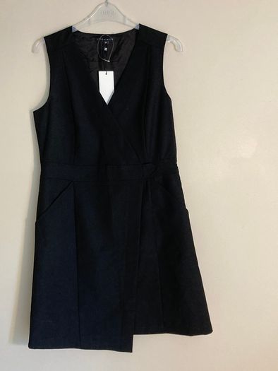 NWT short pique dress - wool rich