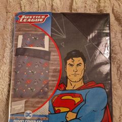 Justice league single duvet cover
