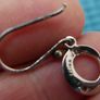 925 Sterling Silver White Ice Earrings Diamond Earrings 2g Image 8