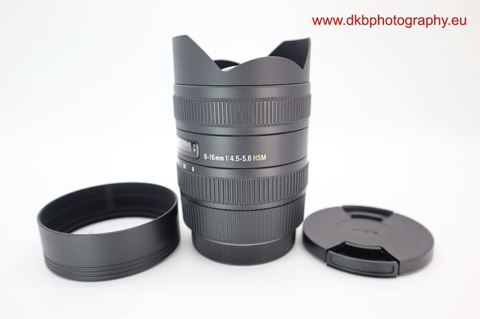 Sigma 8-16mm F4.5-5.6 Dc Hsm Lens For Canon Aps-c Mount #0525