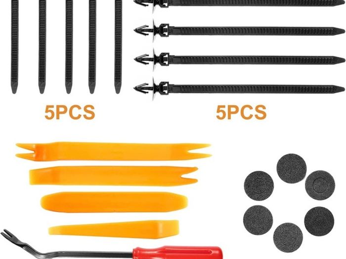 925Pcs Car Bumper Retainer Clips Plastic Rivets Fasteners Tailgate Handle Rod Clip, 26 Most Popular Sizes Auto Push Pin Rivets Set- Door Trim Panel Fender Clips for GM Ford Toyota Honda Chrysler (FREE POSTAGE)
