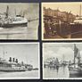 14 Vintage Ship Postcards Job Lot Maritime Boats Steamers Harbours UK Europe Image 6
