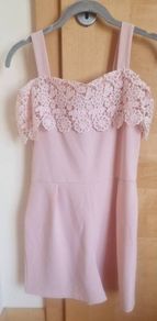 NEW Age 11 /12 pink playsuit