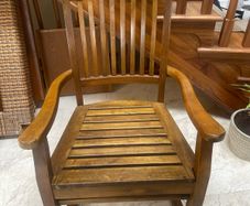 Beautiful Very Solid Wooden Rocking Chair - Can Deliver