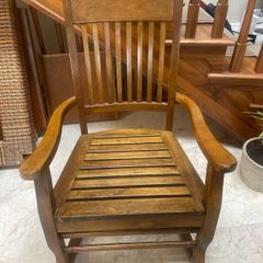 Beautiful Very Solid Wooden Rocking Chair - Can Deliver