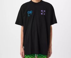 Off White Men's Liquid Logo T-Shirt