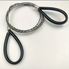 Wire saw. Rope saw. Hiking camping saw