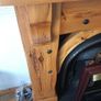 solid oak surround fireplace Image 2