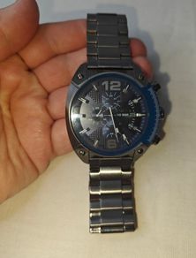 Diesel DZ-4412 Chronograph Watch - Gunmetal (New Battery)