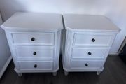 Bedside lockers pair