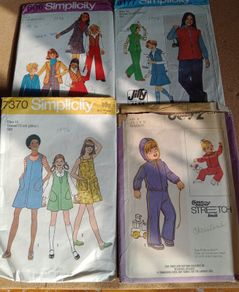 vintage kids patterns