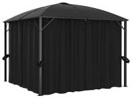 main image for ad Gazebo with Curtains 300x300x265 cm Anthracite