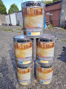 Hard floor varnish