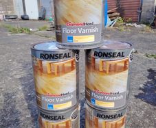 Hard floor varnish